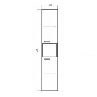 Comforty Шкаф Никосия 35 00-00009554